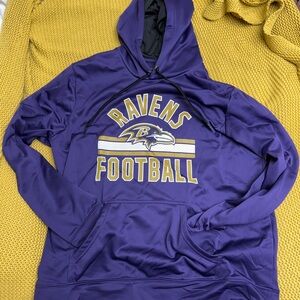 NFL Purple Ravens Performance Hoodie